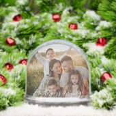 Custom Photo Snow Globe Personalized Christmas  Schneekugeln (Weihnachten)