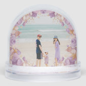 Custom Photo Snow Globe shells– Personalized Gift Schneekugeln (Vorderseite)