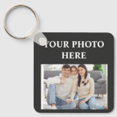 Custom Photo Square Keychain Schlüsselanhänger (Vorderseite)