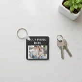 Custom Photo Square Keychain Schlüsselanhänger