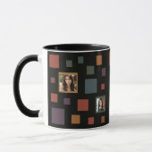 Custom Photo Squares Tasse (Links)