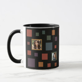 Custom Photo Squares Tasse