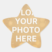 Custom Photo Stern-Aufkleber (Vorderseite)