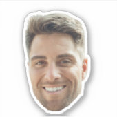 Custom Photo Stickers Personalized Picture Sticker (Vorderseite)