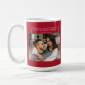 Custom Photo & Text Romantic Gift - Personalized  Kaffeetasse (Links)