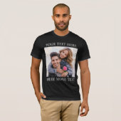 Custom Photo & Text T-Shirt (Vorne ganz)