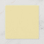 Custom Photo Thank You Mini Midnight Fig Begleitkarte (Rückseite)