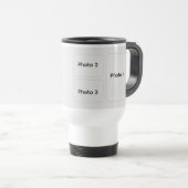 Custom Photo Thermal Mug – Personalized Name Gift Reisebecher (VorderseiteRechts)