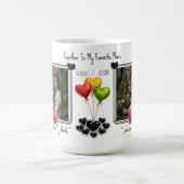 Custom Photo Valentines Coffee Mugs Online Dating Verwandlungstasse (Zentrum)