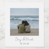 Custom Photo Wine Label Weinetikett (Einzelnes Label)