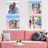 Custom photograph or artwork bilderwand sets (Wohnzimmer)