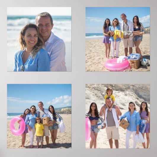 Custom photograph or artwork  bilderwand sets (Vorderseite)