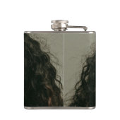 Custom Photos Birthday Party Magazine Cover Flachmann (Rückseite)