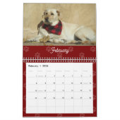 Custom Photos Modern Pet Lovers Dog Calendar Kalender (Feb 2026)