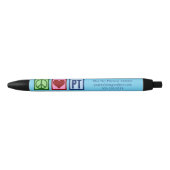 Custom Physical Therapy Office Peace Liebe PT Kugelschreiber (Vorderseite)