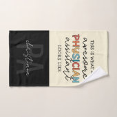 Custom Physician Assistant Funny Phantastisch PA G Handtuch (Handtuch)