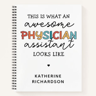 Custom Physician Assistant Funny Phantastisch PA G Notizblock