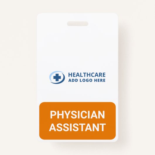 Custom Physician Assistant Recognition Companion Ausweis (Vorderseite)