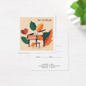 Custom Piano Music Lessons Gift Certificate (Schreibtisch)