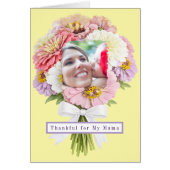 Custom Pic Thankful for My Mama Mother’s Day Card (Vorne)