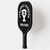 Custom Pickleball Champion Paddle für den Match Si (Links)
