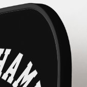 Custom Pickleball Champion Paddle für den Match Si (Linke Seite)