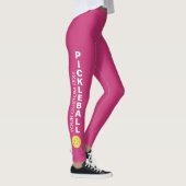 Custom Pickleball Club Team Ihr Text Fun Sporty Leggings (Rechts)