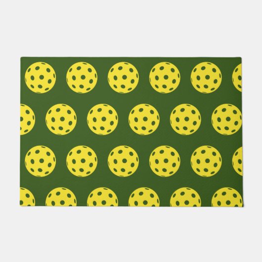 Custom Pickleball Door Mat Fußmatte (Vorderseite)