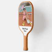 Custom Pickleball Paddle with Photo & Text (Links)