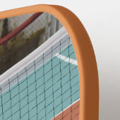 Custom Pickleball Paddle with Photo & Text (Linke Seite)