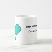 Custom Pickleball Player Coffee Mug Kaffeetasse (Mittel)