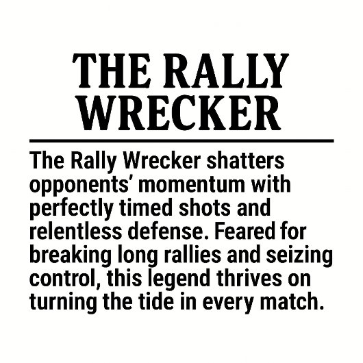 Custom Pickleball Rally Wrecker Crew Socks Socken