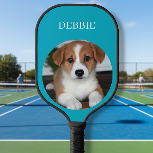 Custom Pickleball Set with Pet Photo & Name Pickleball Schläger