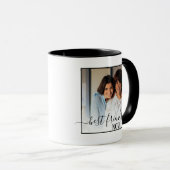 Custom Picture Best Friends für immer Tasse (VorderseiteRechts)