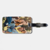 Custom Picture Double Sided Photo Create Your Own Gepäckanhänger (Rückseite horizontal)