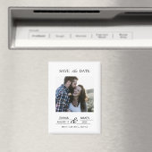 Custom picture Fridge Save the Date magnet (In Situ (Geschirrspüler))