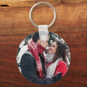 Custom Picture Keychain, Personalized Text Schlüsselanhänger (Vorderseite)