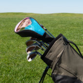 Custom Picture Modern Golfer Golf Club Treiber Headcover (In SItu)