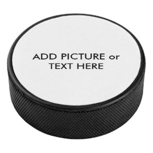 Custom Picture- oder Text-Hockey-Puffer Eishockey Puck