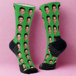 Custom Picture Socks, Personalized Face Gift Socken