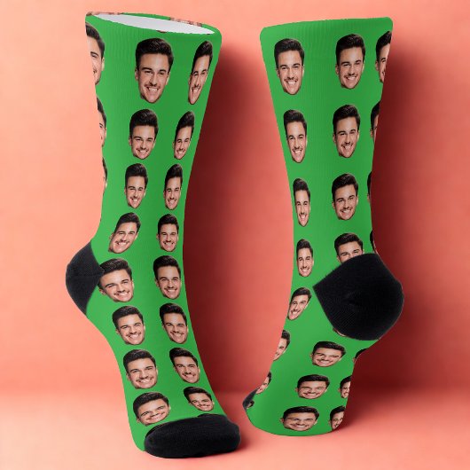 Custom Picture Socks, Personalized Face Gift Socken