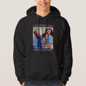 Custom Picture T-Shirt with Editable Text Hoodie (Vorderseite)