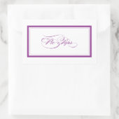 Custom_Pie-Pop Rechteckiger Aufkleber (Tasche)