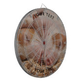 Custom Pigs Foto Dart Board Dartscheibe (Vorderseite Links)