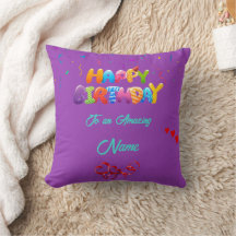 Custom Pillow Geschenk für Geburtstagsfeiern