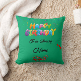 Custom Pillow Geschenk für Geburtstagsfeiern Kissen