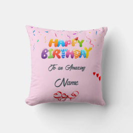 Custom Pillow Geschenk für Geburtstagsfeiern Kissen