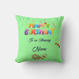 Custom Pillow Geschenk für Geburtstagsfeiern Kissen
