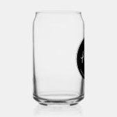 Custom Pilot Aviation School Abschluss Elegant Dosenglas (Rechts)