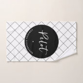 Custom Pilot Aviation School Abschluss Elegant Handtuch (Handtuch)